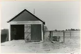 En förrådsbyggnad.