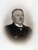 Stationsmästare Otto W. Eriksson.