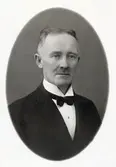 Stationsmästare Gustav Sandbäck.