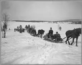 Häst och släde i filmen 