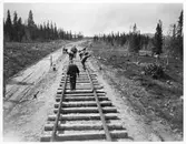 Järnvägsbyggnad från filmen 