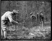 Stakning pågår i Rallarfilmen 