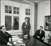 Kontor med personal vid Gränges huvudkontor.