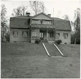 Byggnad vid Hagge Skogsförvaltning.