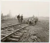 Järnvägsolycka i Eskilstuna.