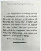 Bild på dokument från Trafikaktiebolaget Grängesberg - Oxelösund Järnvägar, TGOJ.