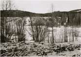 Vy från grusgropen i Håksberg 1964.