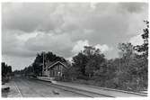 Stationsområdet i Lerbäck.