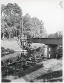 Svängbro över Göta kanal vid Motala.