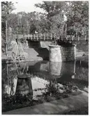 Svängbro över Göta kanal vid Motala.