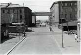 Järnvägsövergång vid Furutorpsgatan i Helsingborg.