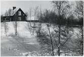 Vy över bostadshus i Bergfors.