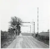 Plankorsning vid Rönneholm, på linjen mellan Sjöholmen och Eslöv.