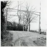 Järnvägsövergång på sträckan mellan Marieholm och Trollenäs, vid Reslöv.