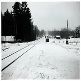 Järnvägsövergång i Ormaryd.