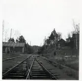 Järnvägsövergång i Mörlunda.