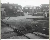 Järnvägsövergång vid Skälderviken.