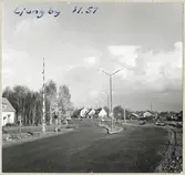 Järnvägsövergång vid Ljungby, på sträckan mellan Lagan och Kånna.