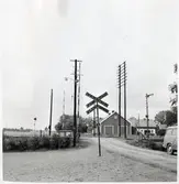 Järnvägsövergång i Brågarp.