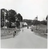 Järnvägsövergång i Klågerup.