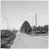 Järnvägsövergång i Minnesberg.