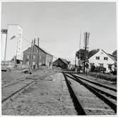 Järnvägsövergång i norra Alstad.