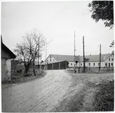 Järnvägsövergång i västra Oxie.