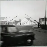 Järnvägsövergång i Skurup.