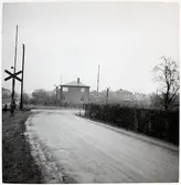 Järnvägsövergång vid Johannesgatan i Skurup.