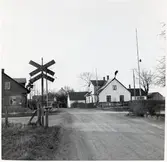 Järnvägsövergång i Rynge.