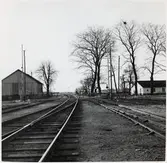 Järnvägsövergång i Charlottenlund.