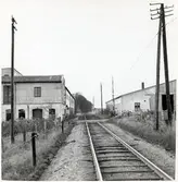 Järnvägsövergång vid Bongs väg i Ystad.