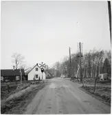 Järnvägsövergång vid Lövestadby.