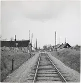 Järnvägsövergång vid Snavavägen.