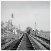 Järnvägsövergång vid Stora Köpinge.