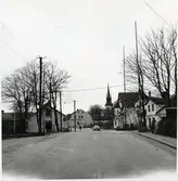 Järnvägsövergång vid Östra Hobyvägen i Borrby, på sträckan mellan Hammenhög och Borrby.