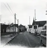 Järnvägsövergång vid Skolvägen i Borrby, på sträckan mellan Hammenhög och Borrby.