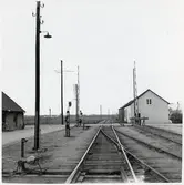 Järnvägsövergång väster om Glemmingebro station.