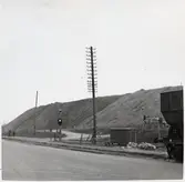 Järnvägsövergång vid Önneslöv lastplats, på sträckan mellan Dalby och Björnstorp.