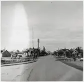 Järnvägsövergång strax öster om Gärsnäs station, på sträckan mellan Smedstorp och Östra Tommarp.
