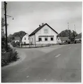 Järnvägsövergång i Glimåkra på sträckan mellan Älmhult och Sibbhult.