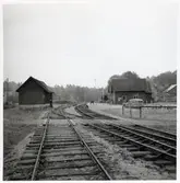 Järnvägsövergång vid Immeln station.