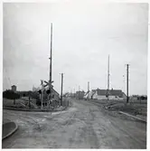 Järnvägsövergång vid Everöd, på sträckan mellan Gärds Köpinge och Degeberga.