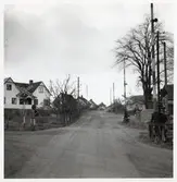 Järnvägsövergång vid Ovesholm, på sträckan mellan Långebro och Tollarp.