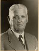 Albin Hansson bilden märkt med 1/4 1936 - 31/7 1947