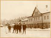 Engelsbergs station mars 1905 med personal.