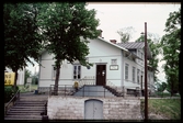 Stationshuset i Stjärnsund.BLJ Byvalla Långshyttans Järnväg.