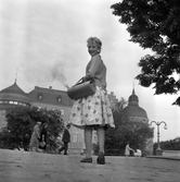 Semesterfirare hemma.
29 juli 1958.