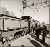 Från Trafikaktiebolaget Grängesberg - Oxelösunds Järnvägar, TGOJ:s styrelseresa maj 1956. Oxelösund - Flen - Västmanlands Järnväg, OFWJ A 8.