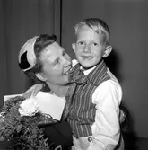 Amatörtävlingar i Folkparken.
25 augusti 1958.